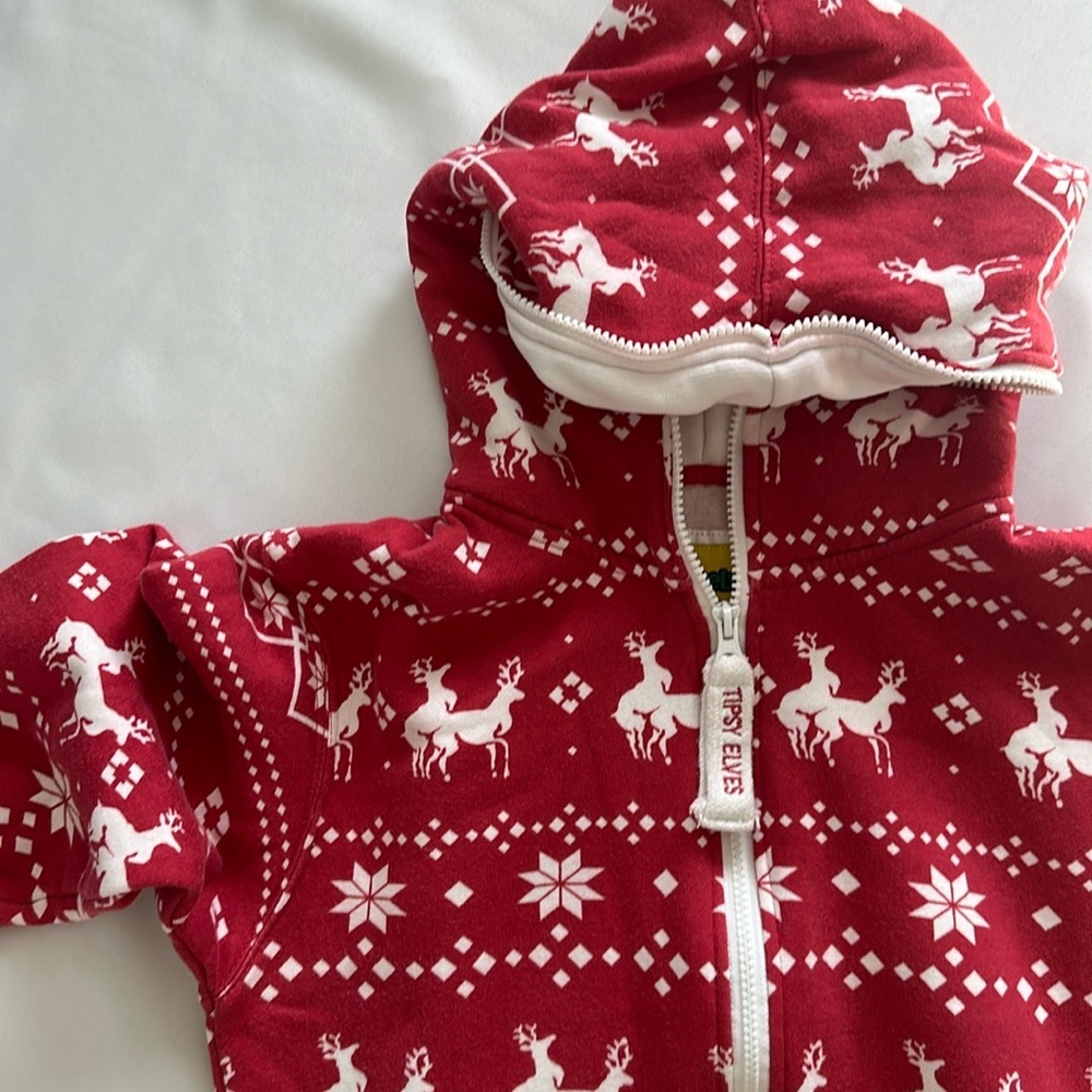 Tipsy Elves Holiday Jumpsuit Size XS - Picture 2 of 6